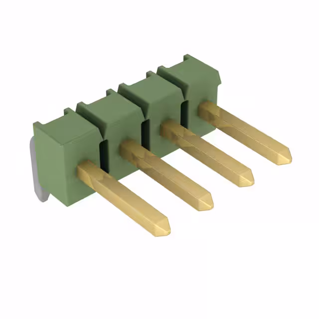 826653-4 TE Connectivity AMP Connectors  Embases à broches mâles